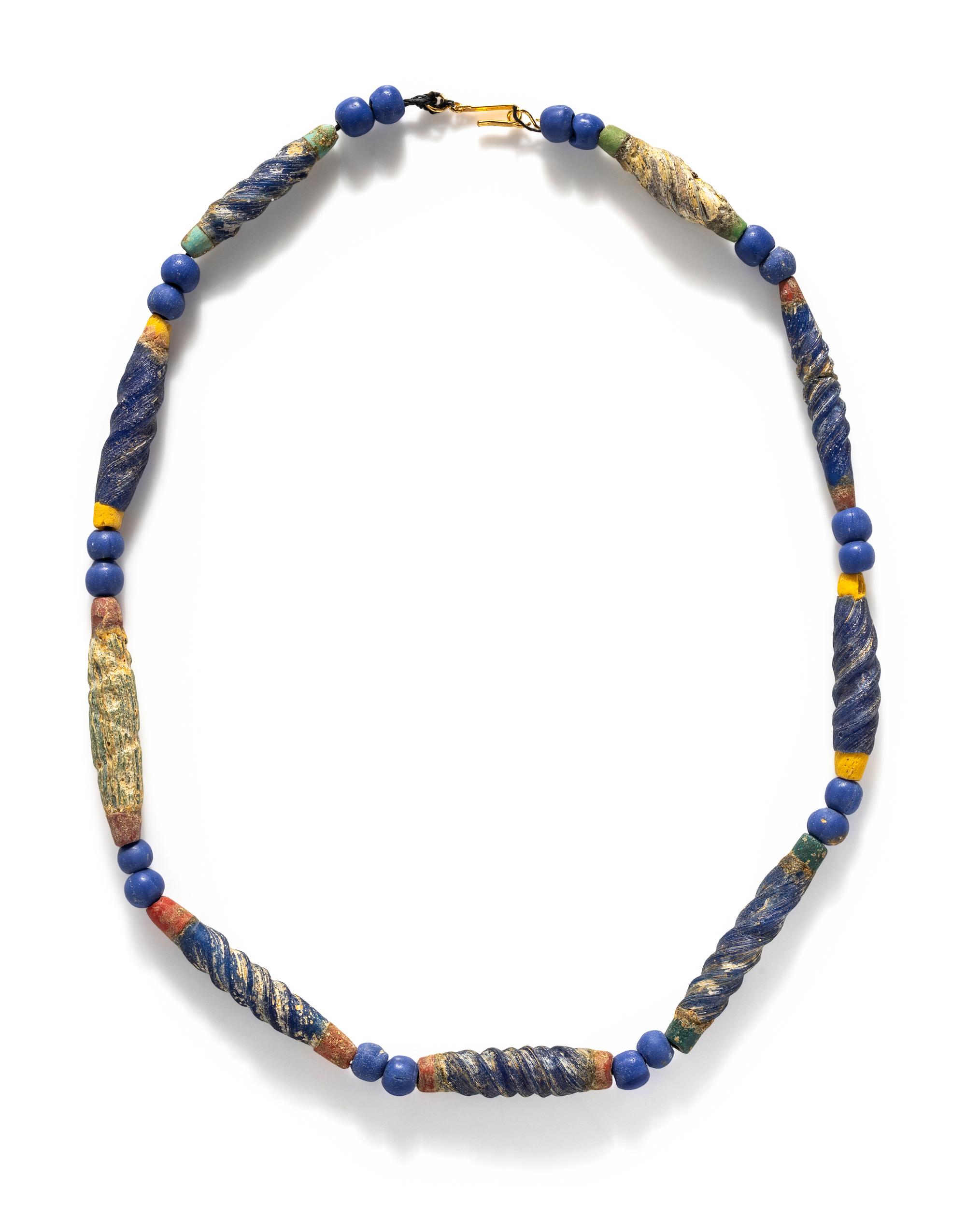 A Roman Glass Bead Necklace