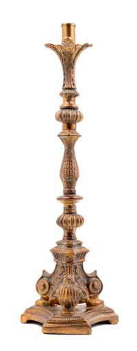 A Neoclassical Giltwood Pricket