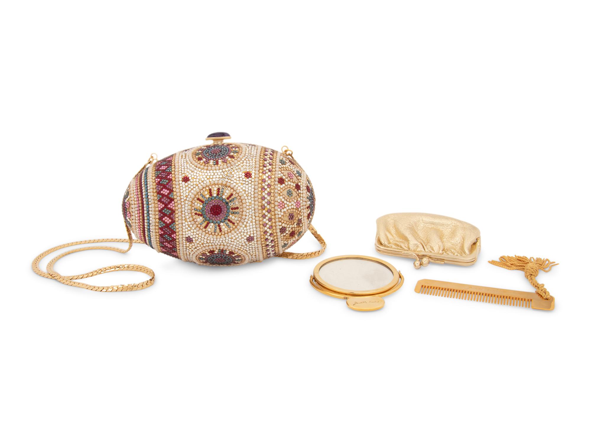 Judith Leiber Egg Minaudière, 1980s