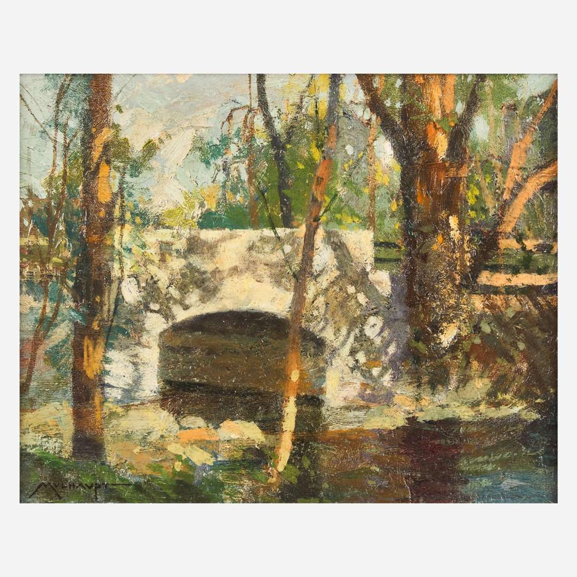 Frederick J. Mulhaupt (American, 1871-1938) Tranquil Stream