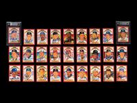 A Group of 27 1990 Donruss Diamond Kings Signed Autograph Baseball Cards,