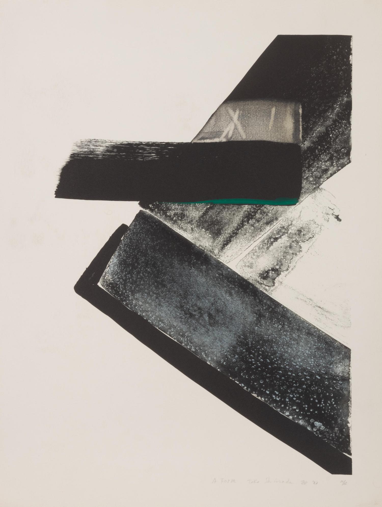 A group of three prints ( A Climax, From Yore, and A Form)