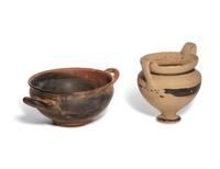 Five Greek Pottery Vessels