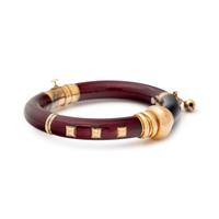 LA NOUVELLE BAGUE, ENAMEL BANGLE BRACELET