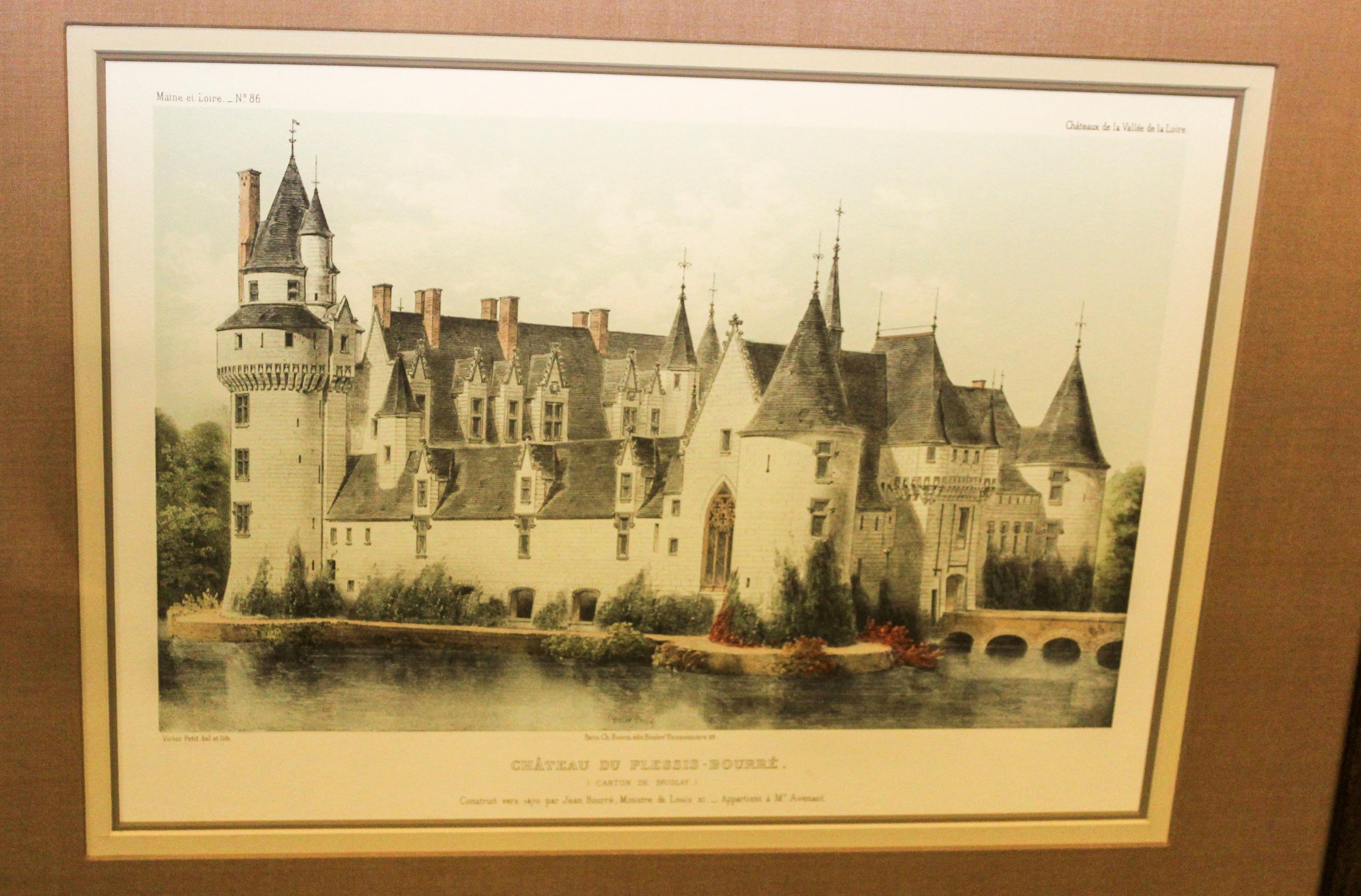A French Print Height 21 1/4 x width 26 1/2 in frame.