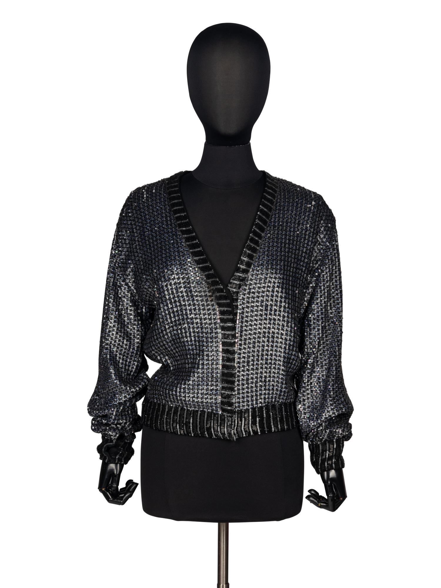 Karl Lagerfeld Sequined Cardigan