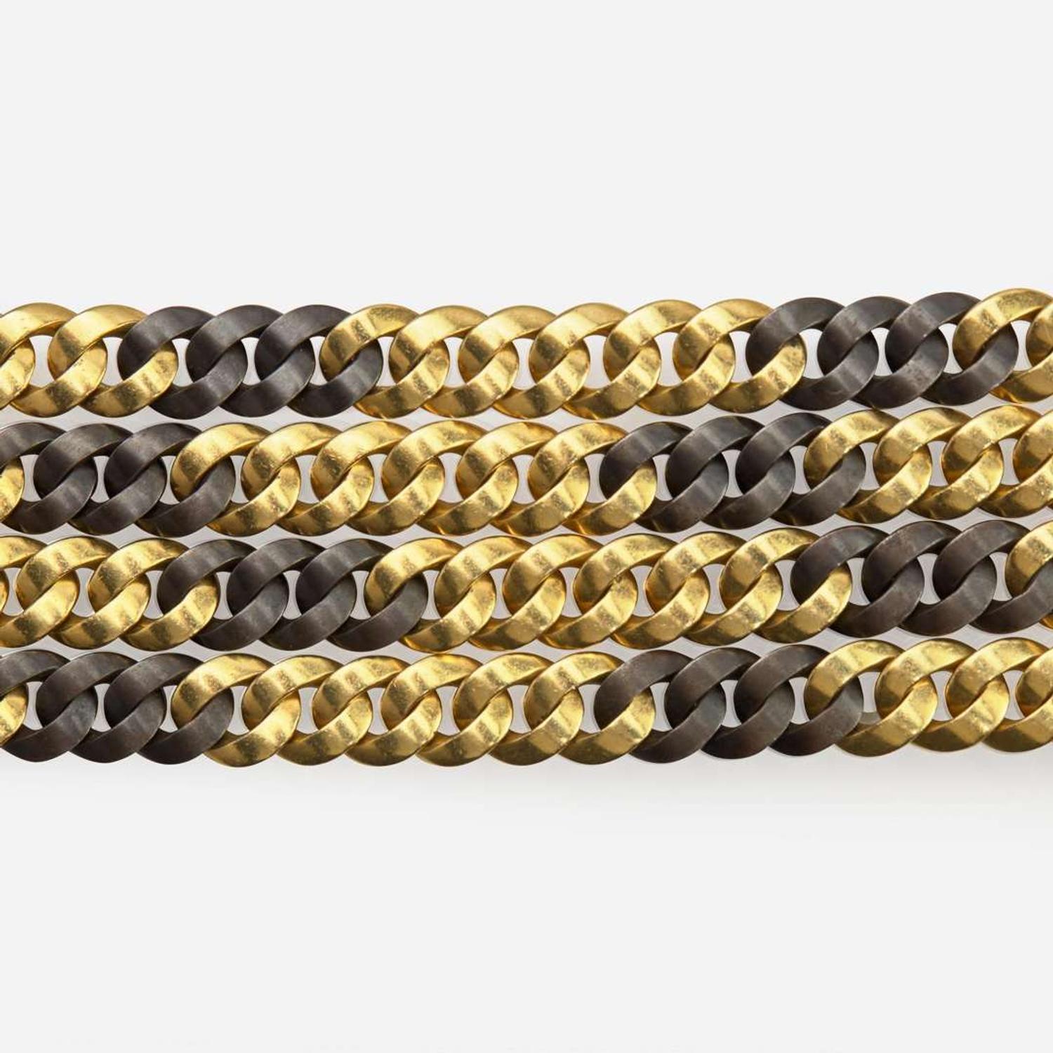An 18K Gold Bvlgari Chain