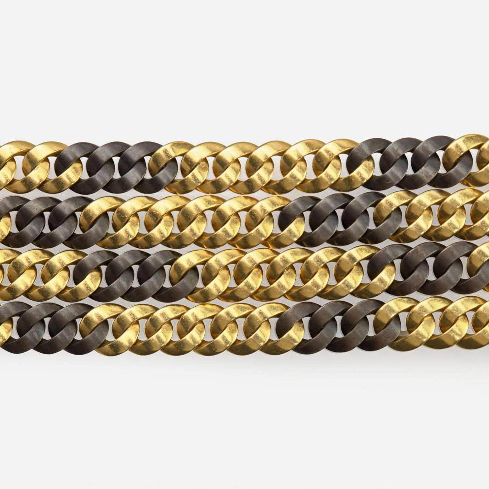 An 18K Gold Bvlgari Chain