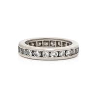 DIAMOND AND PLATINUM ETERNITY BAND