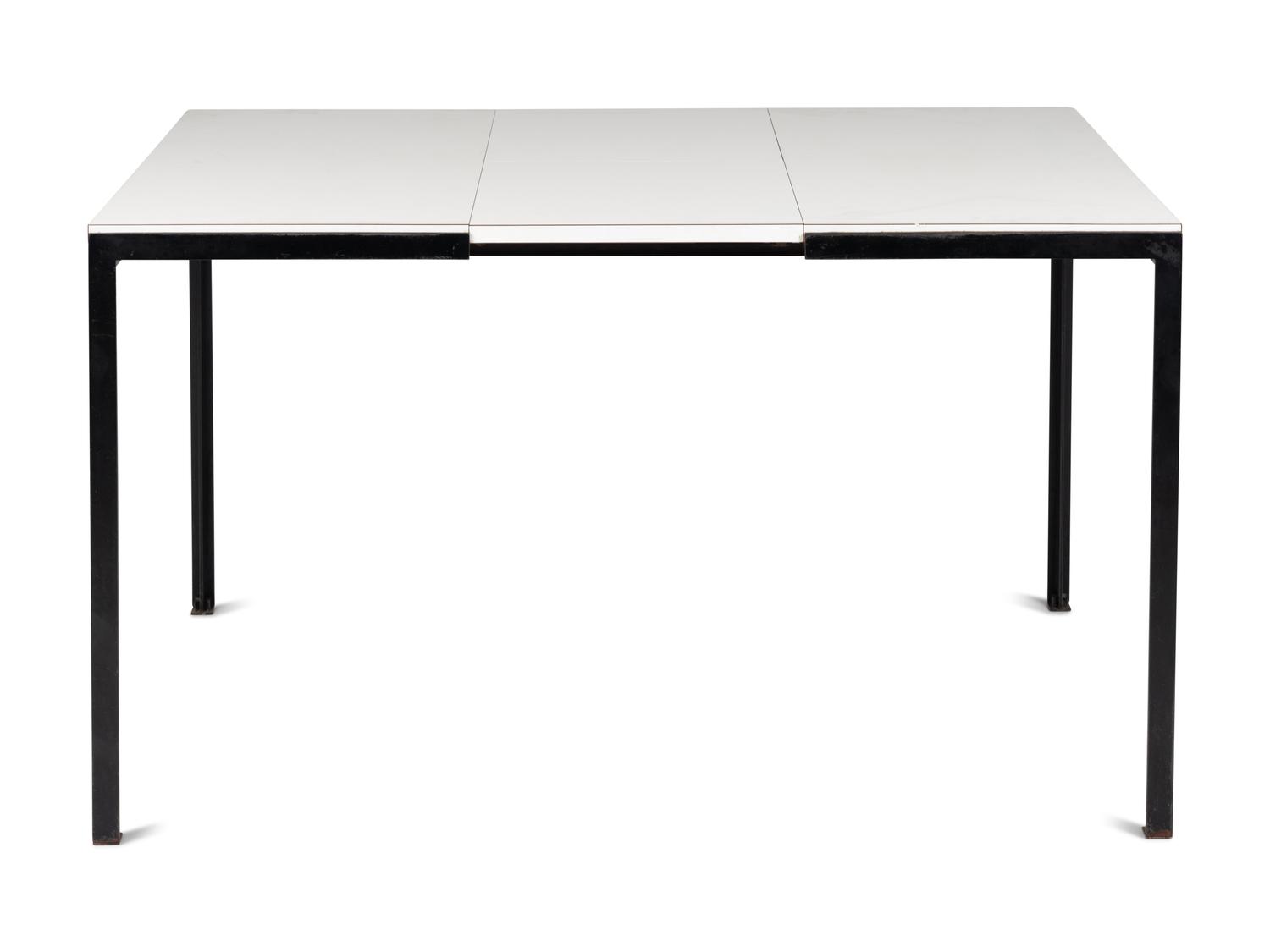 T-Angle Dining Table with Concealed Leaf Knoll, USA