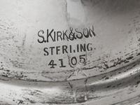 A Set of Twelve American Silver Goblets, S. Kirk and Sons, Baltimore, MD, each having an everted rim, raised on a circular foot.