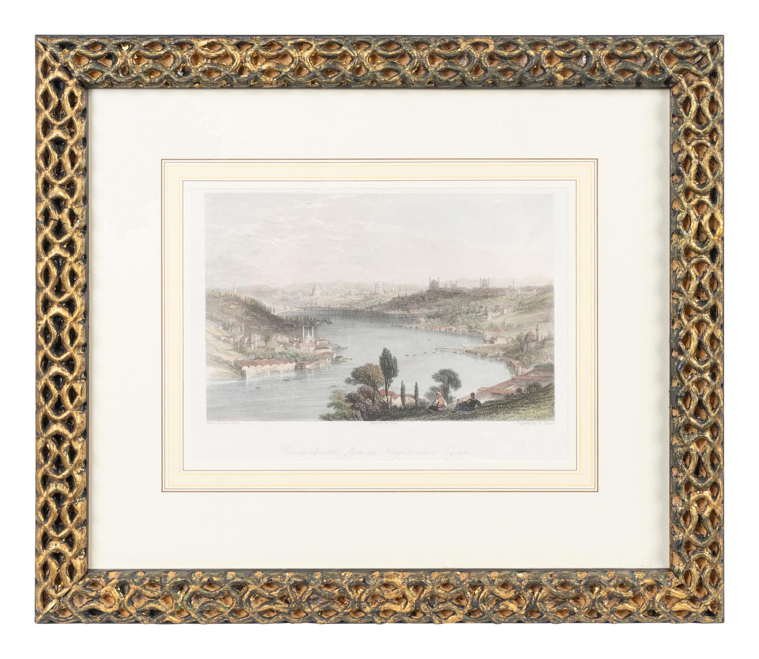A Group of Six Steel Engravings of Turkey After Thomas Allom and Rouargue