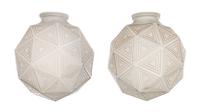 Rene Lalique, (French, 1860-1945), a pair of Nanking plafonniers, model no. 2463, c. 1925