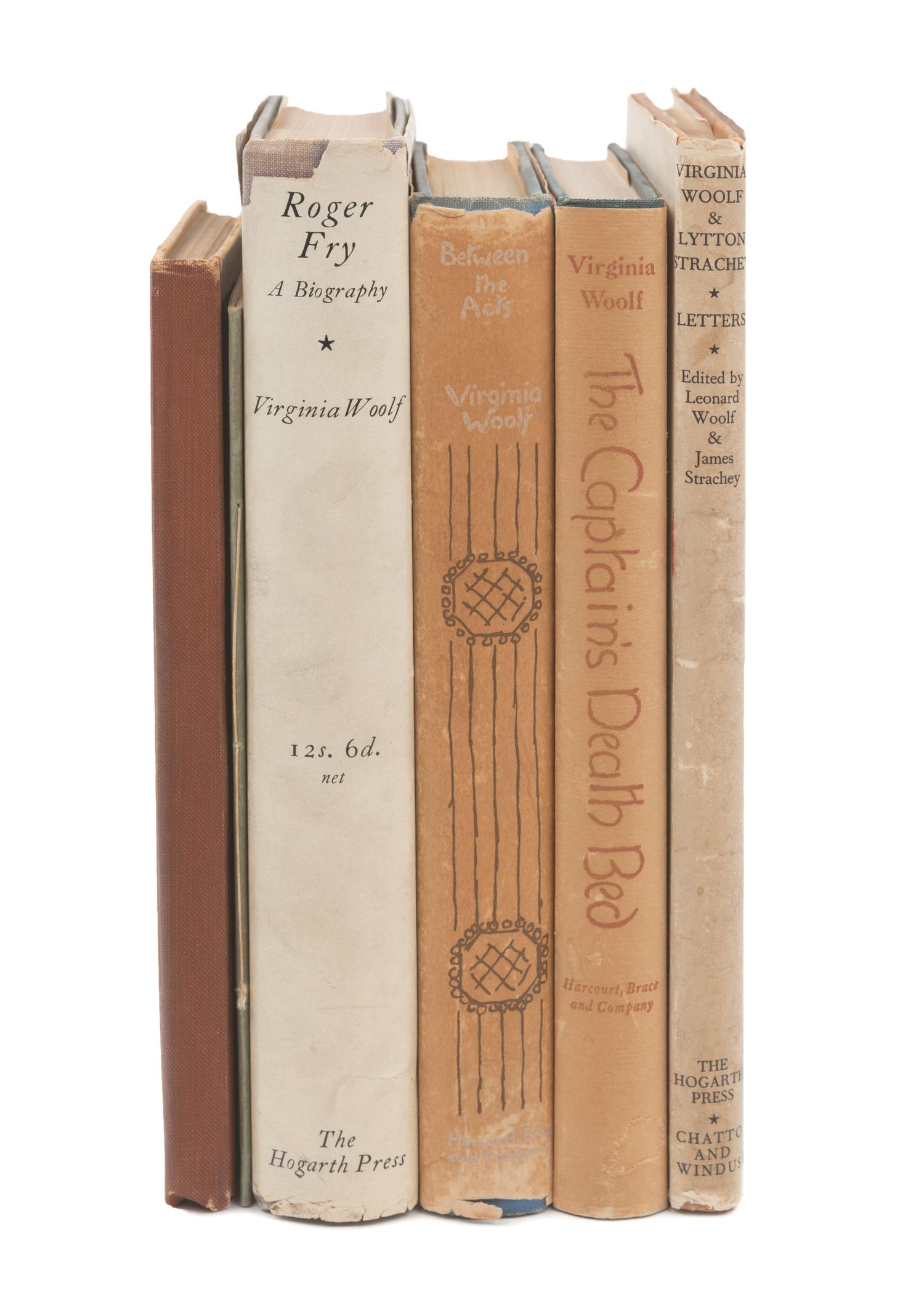 WOOLF, Virginia (1882-1941). A group of 6 works, comprising: