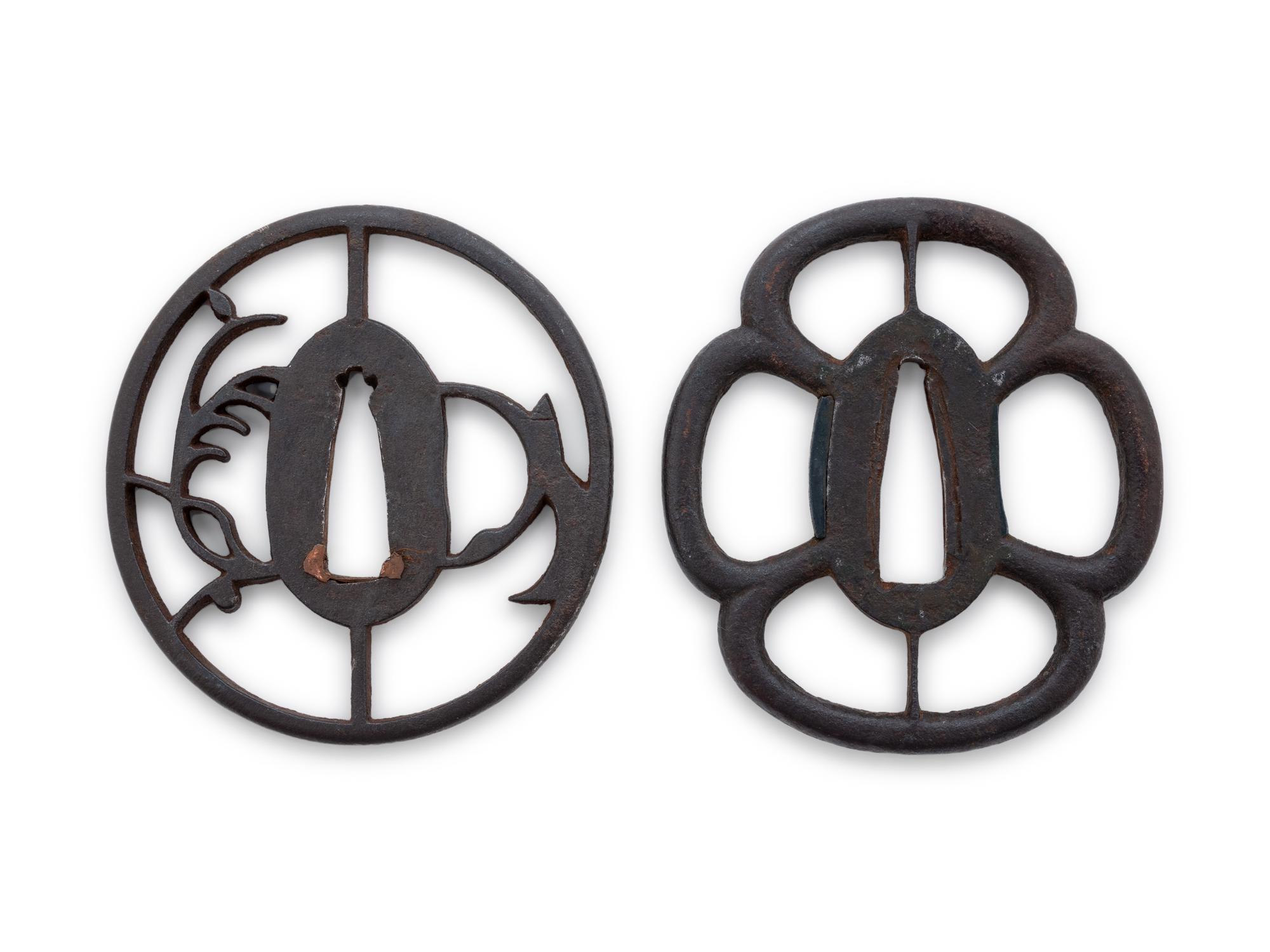 Ten Cast Iron Tsubas