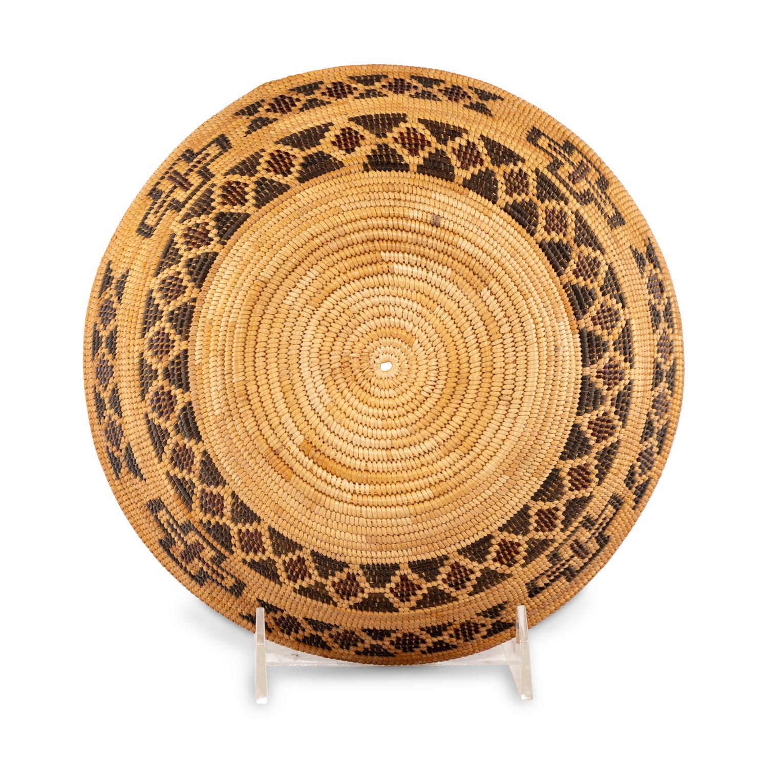 Yokut Polychrome Basket