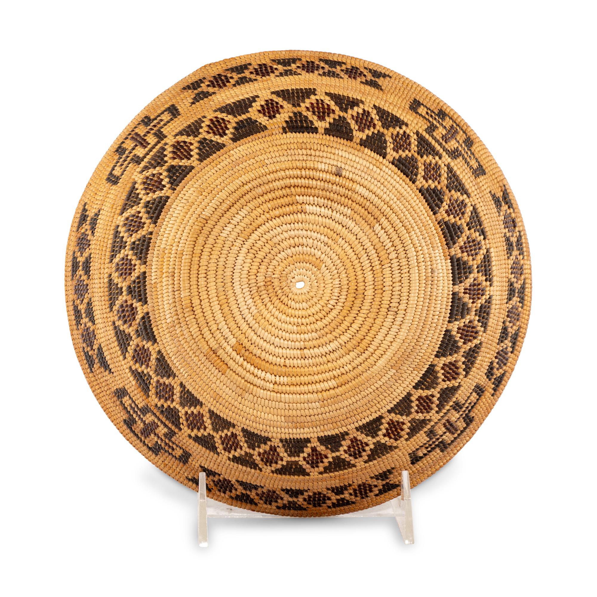 Yokut Polychrome Basket