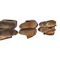 Delaware Beaded Hide Moccasins