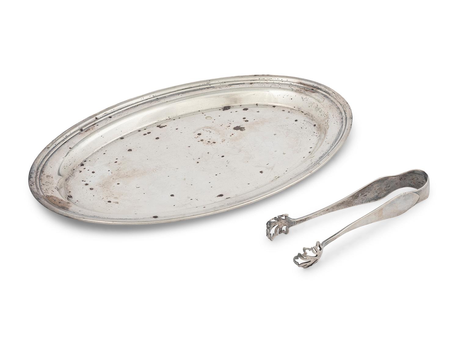 An American Arts & Crafts Silver Creamer and Sugar