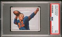 A Group of 1950 Bowman Chicago Bears PSA Graded Football Cards,