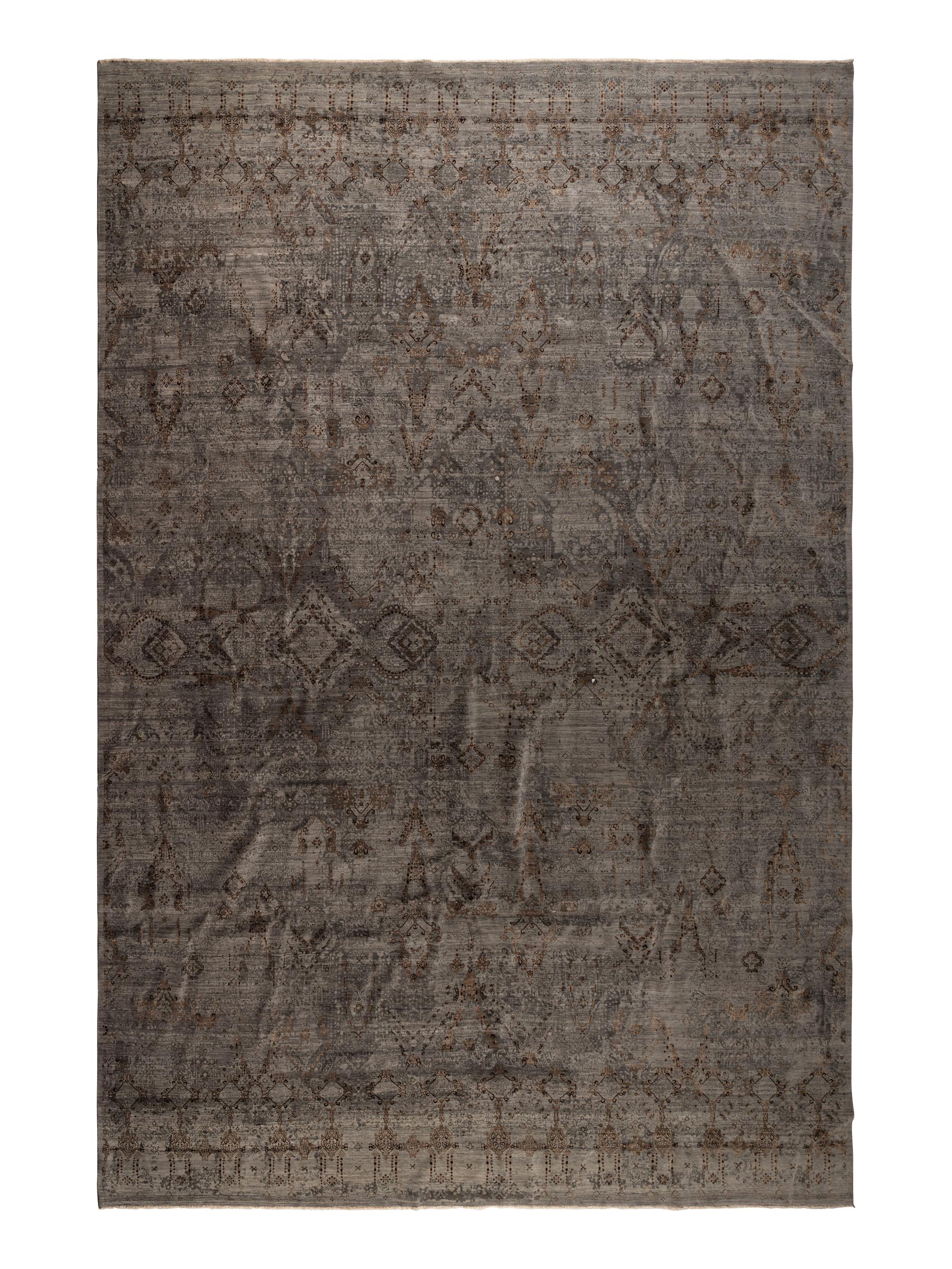 A Contemporary Indian Wool Rug