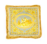 A Gianni Versace Silk Pillow Cover, 25" x 25".