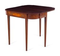 A George III Mahogany Flip-Top Game Table