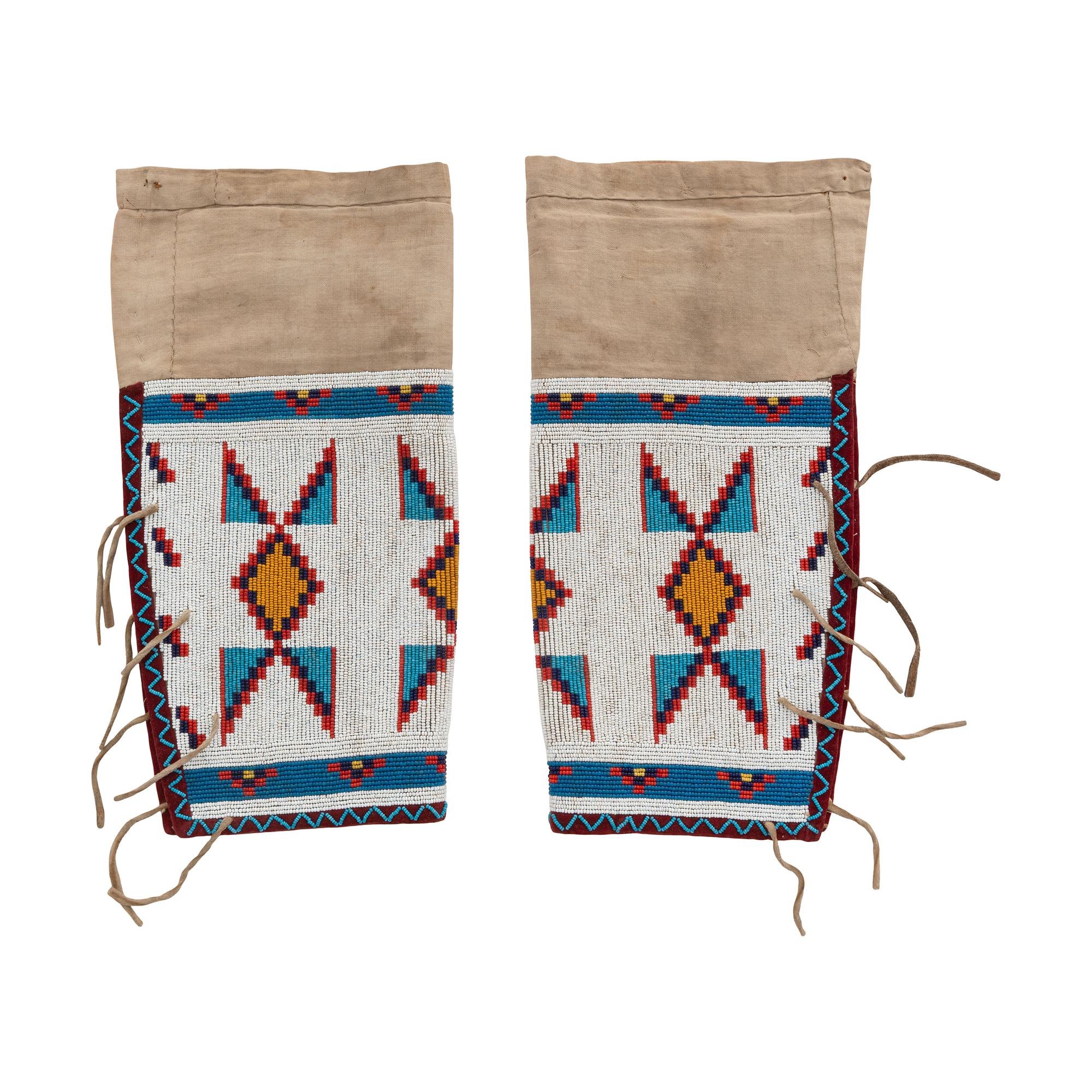 Blackfeet Beaded Leggings