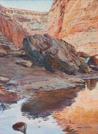 Boulder Visitor (Grand Canyon Series) , 1993