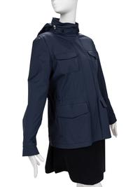 Loro Piana Blue Raincoat