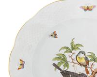 A Herend Rothschild Bird Porcelain Dinner Service
