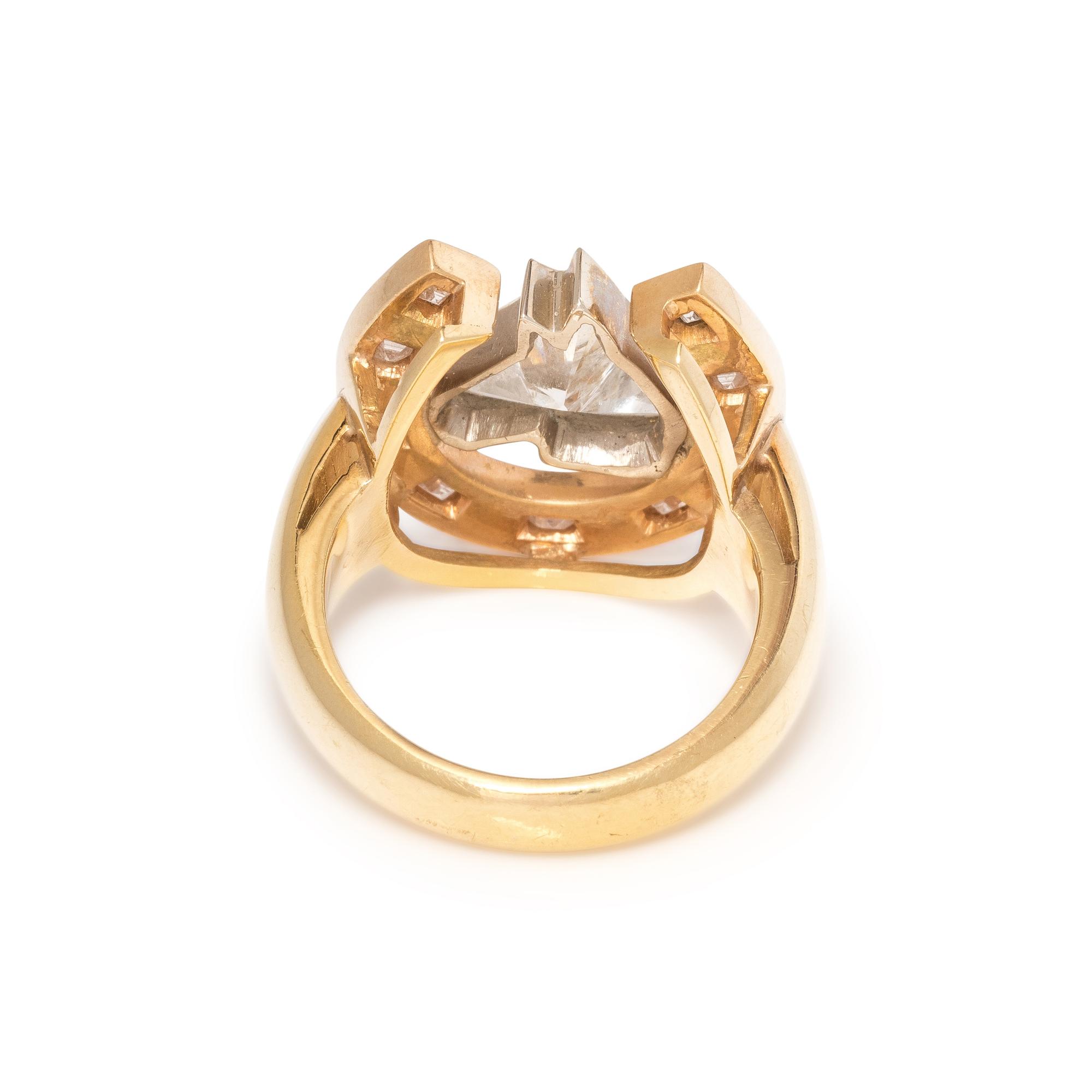 HORSE DIAMOND RING