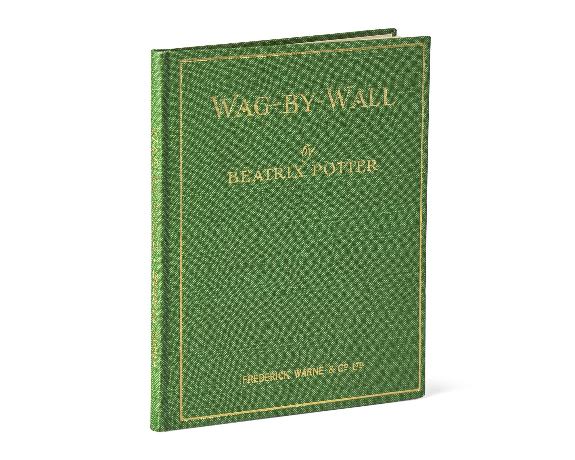 [Children's & Illustrated] Potter, Beatrix. Wag-By-Wall