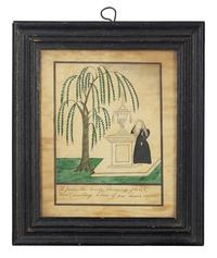 A Group of Five Assorted Hand-Painted or Worked Pictures
