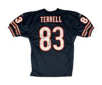 A David Terrell Signed Chicago Bears Team Issued Jersey