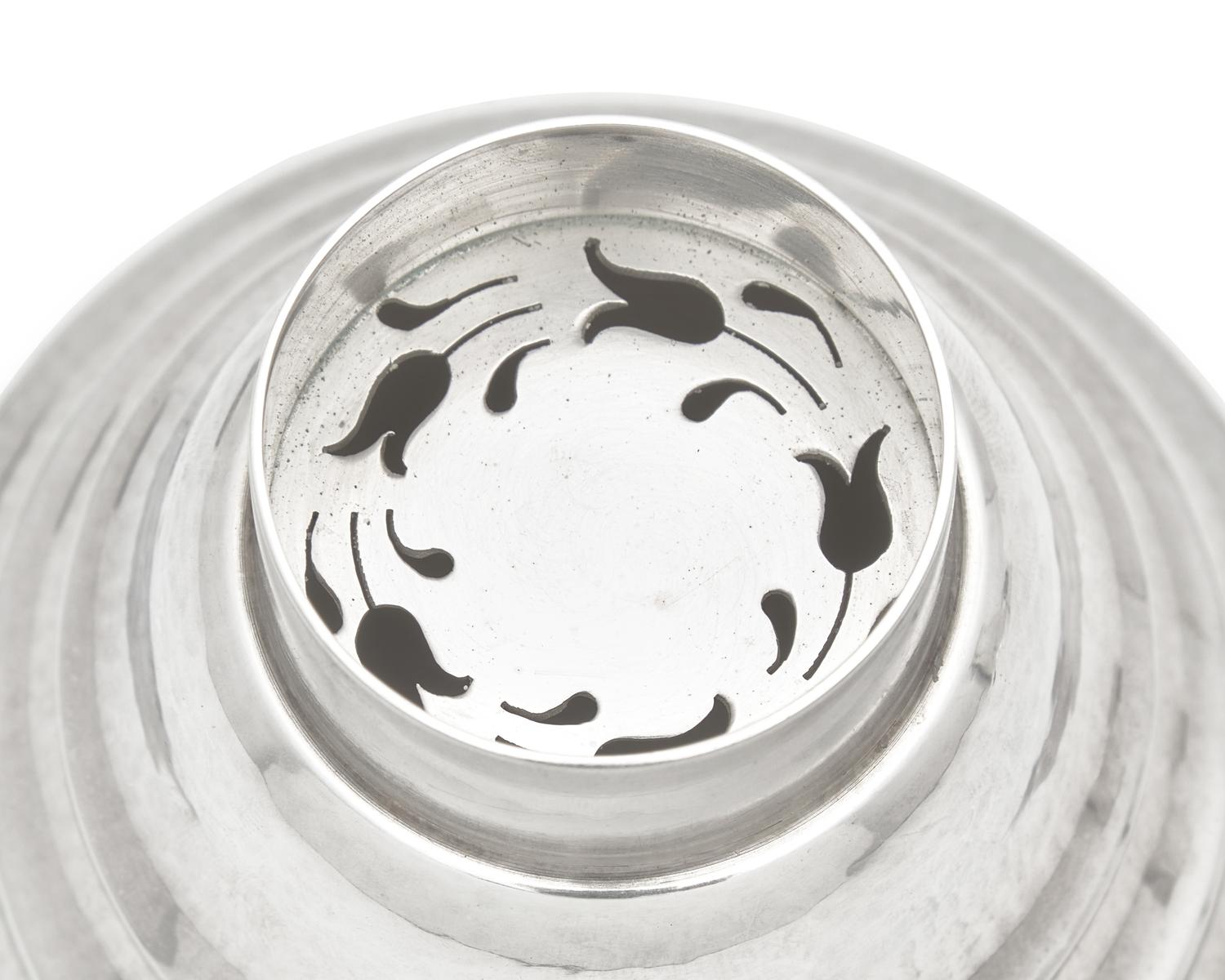 A Harald Nielsen Designed Georg Jensen Silver Cocktail Shaker