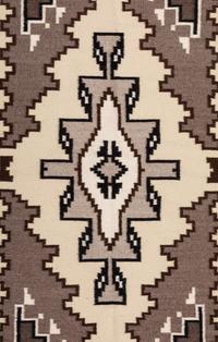 Navajo Two Grey Hills Weaving / Rug