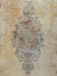 A Kirman Wool Rug