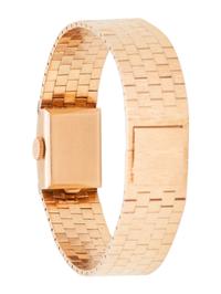 J.E. CALDWELL, 14K YELLOW GOLD AND DIAMOND WRISTWATCH