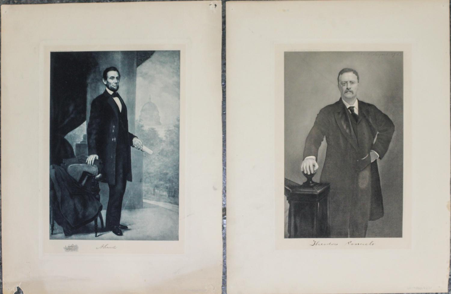 A Group of 24 Portraits of Presidents Various sizes. — Gravure Co.