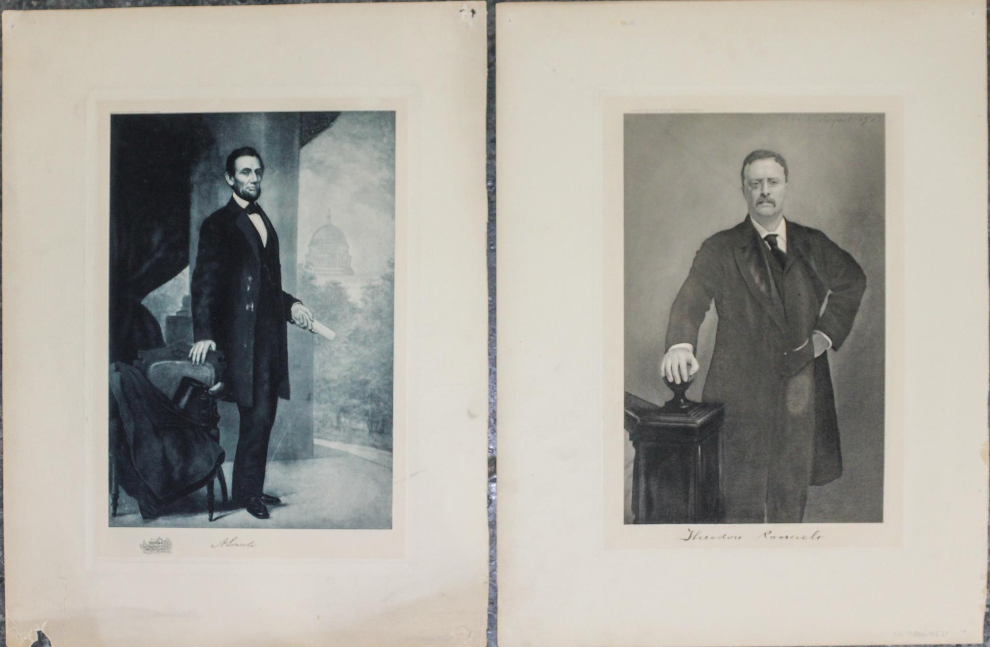 A Group of 24 Portraits of Presidents Various sizes. — Gravure Co.