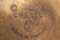 Chanel Faux Pearl Logo Ear Clips