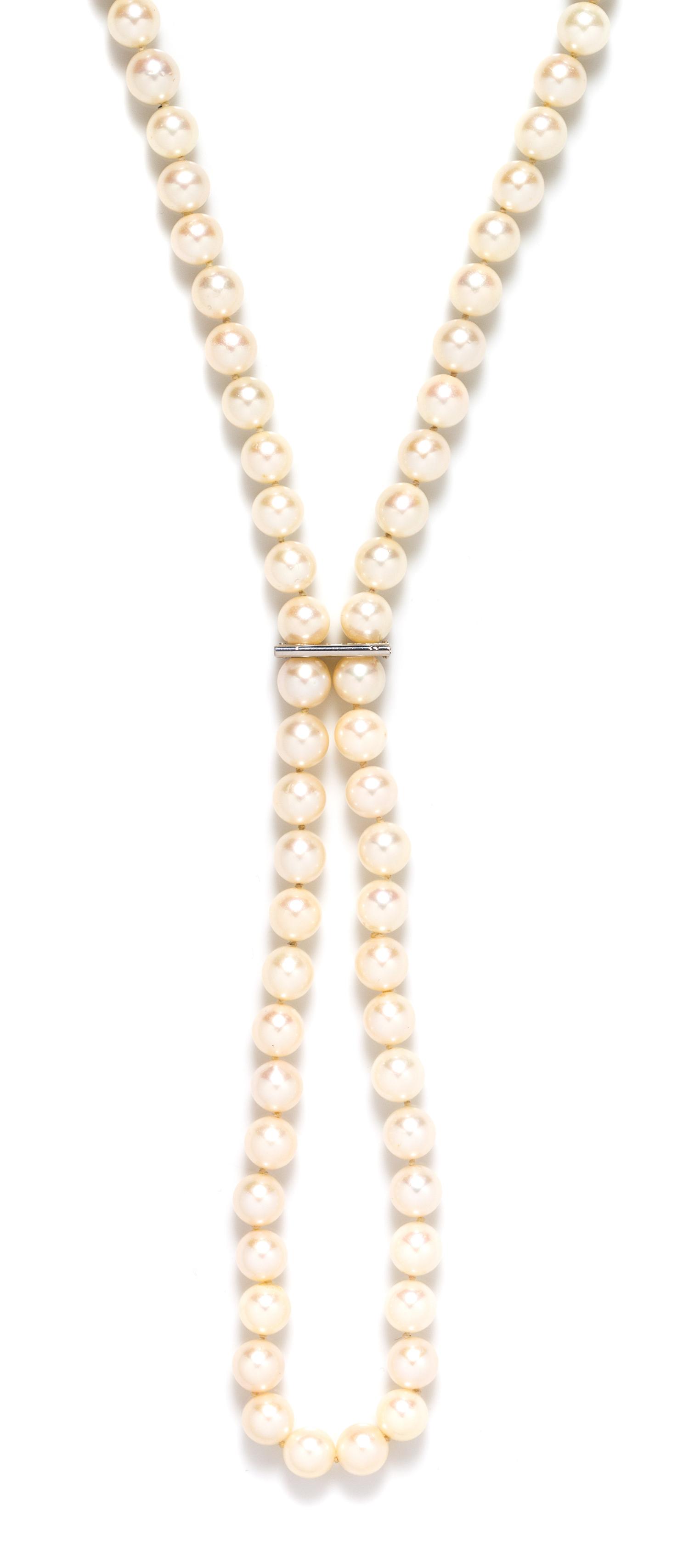 A Cultured Pearl Necklace,