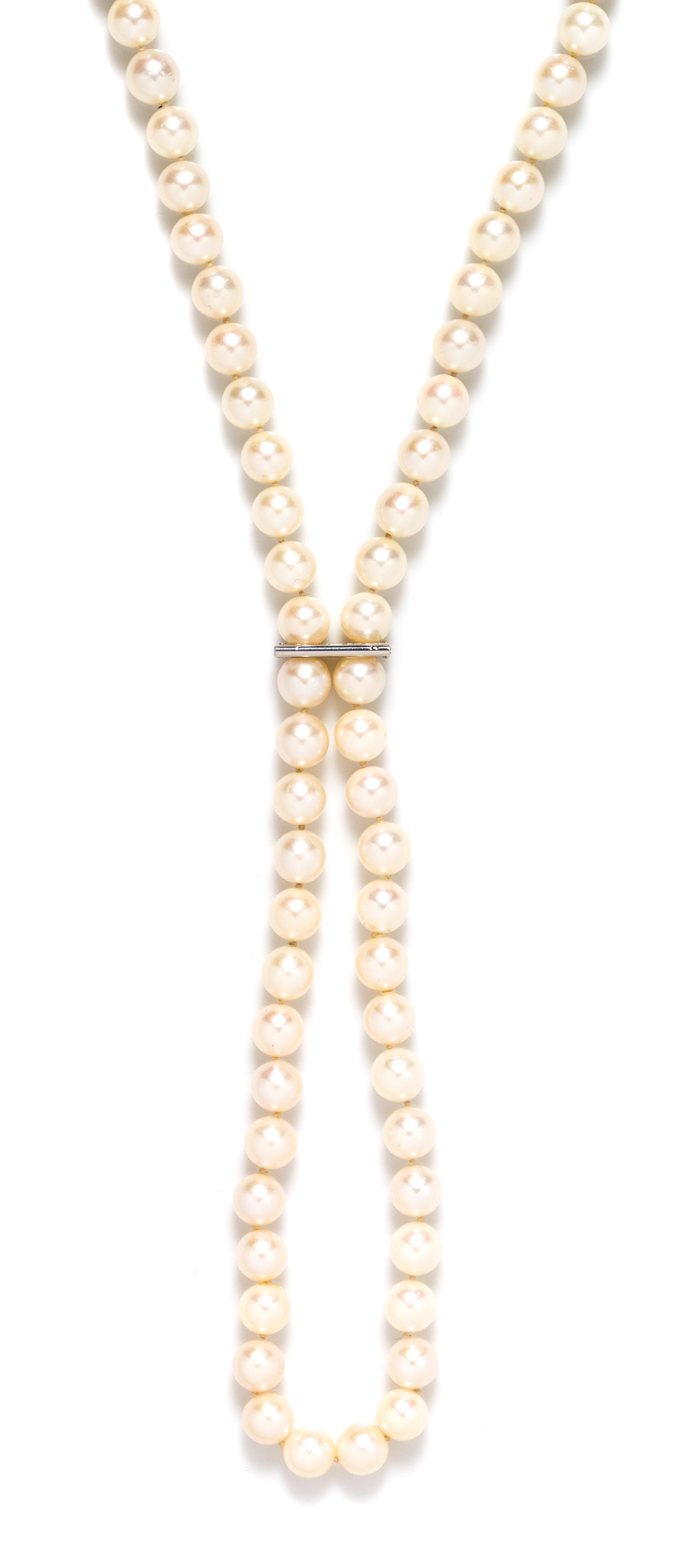 A Cultured Pearl Necklace,