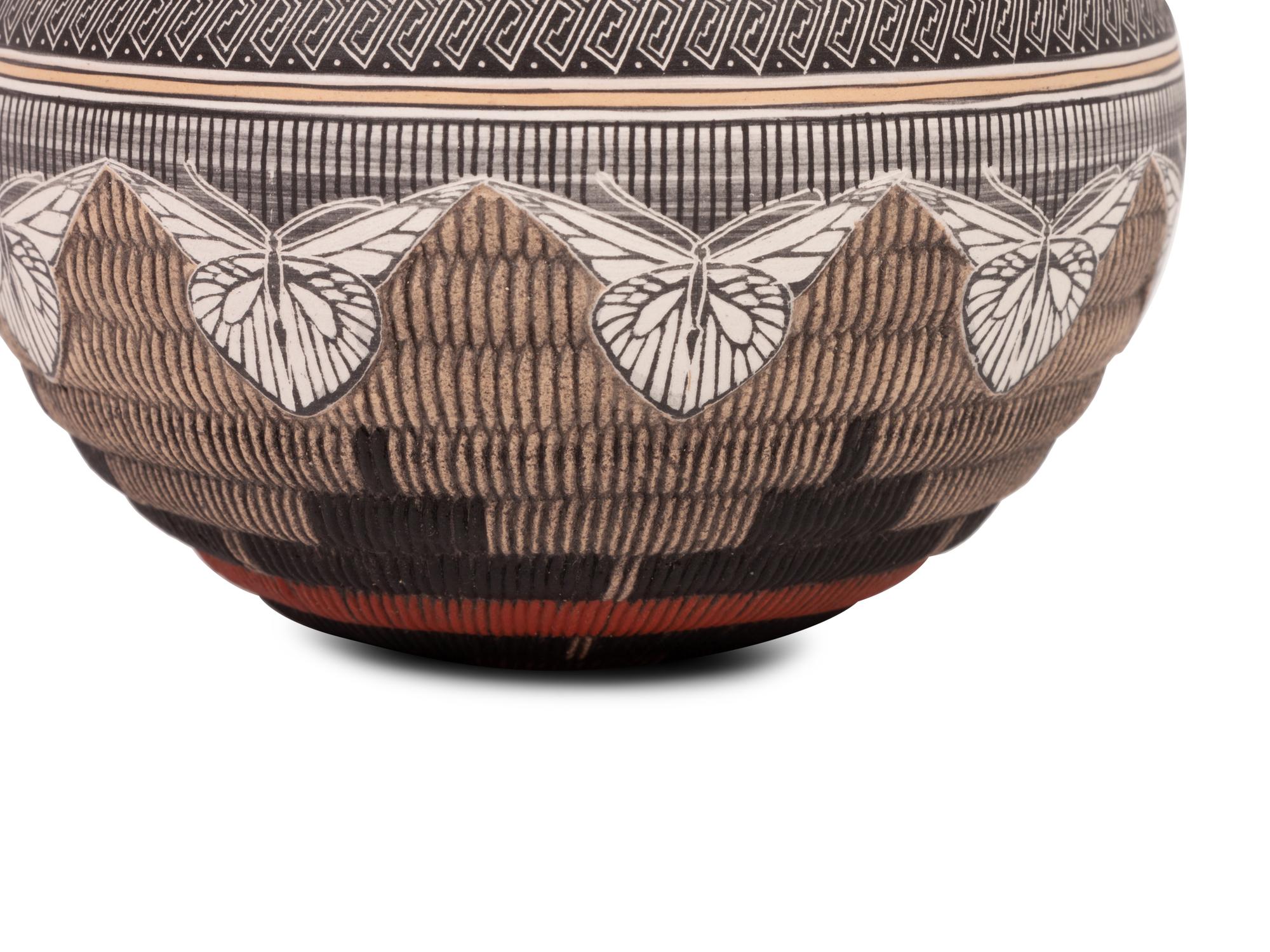 Sgraffito Seed Jars