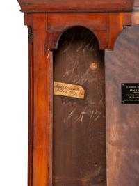 A Chippendale Cherrywood Tall Case Clock