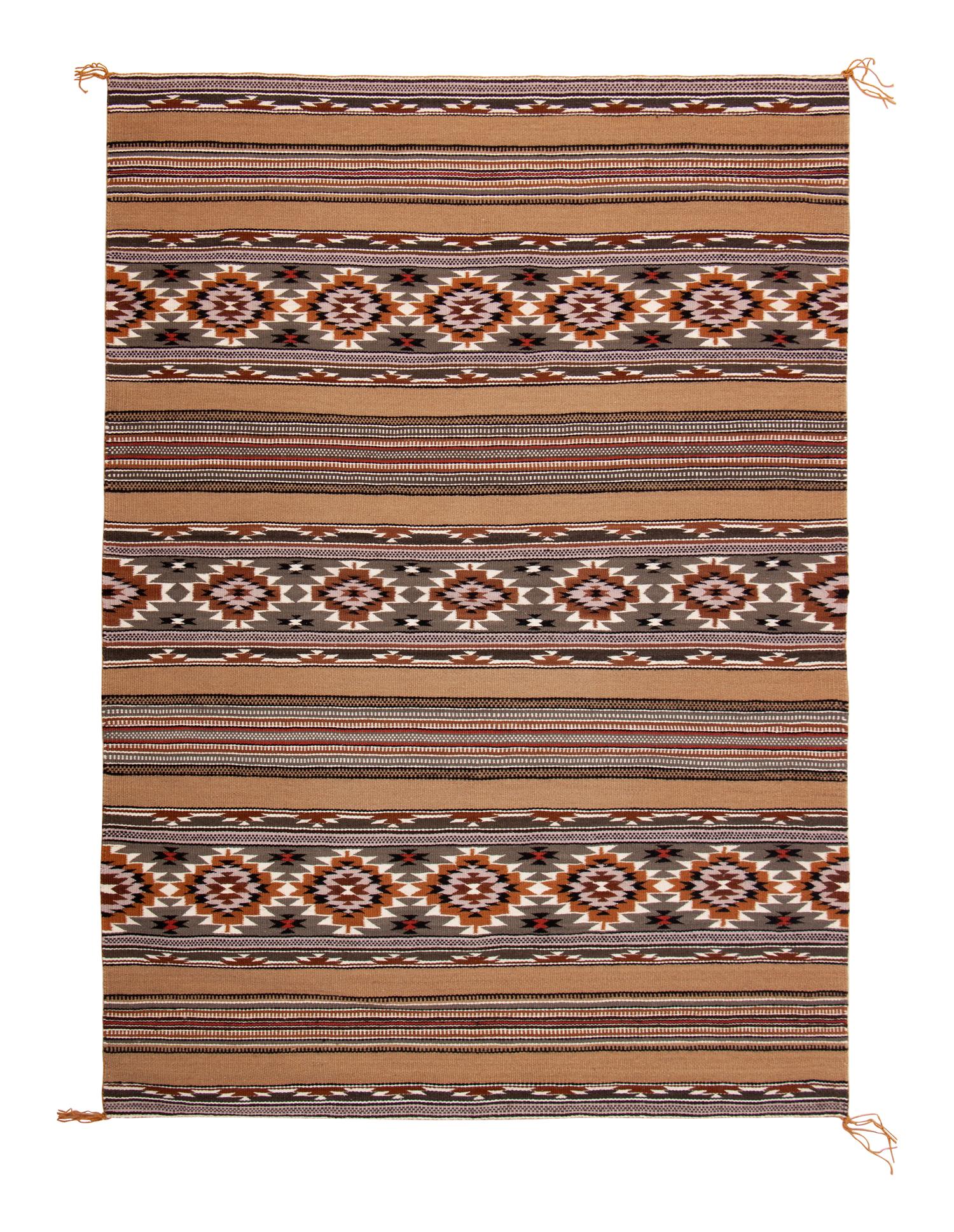 Navajo Wide Ruins Pattern Weaving / Rug