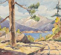 Lost Lake, Colorado Rockies , 1950