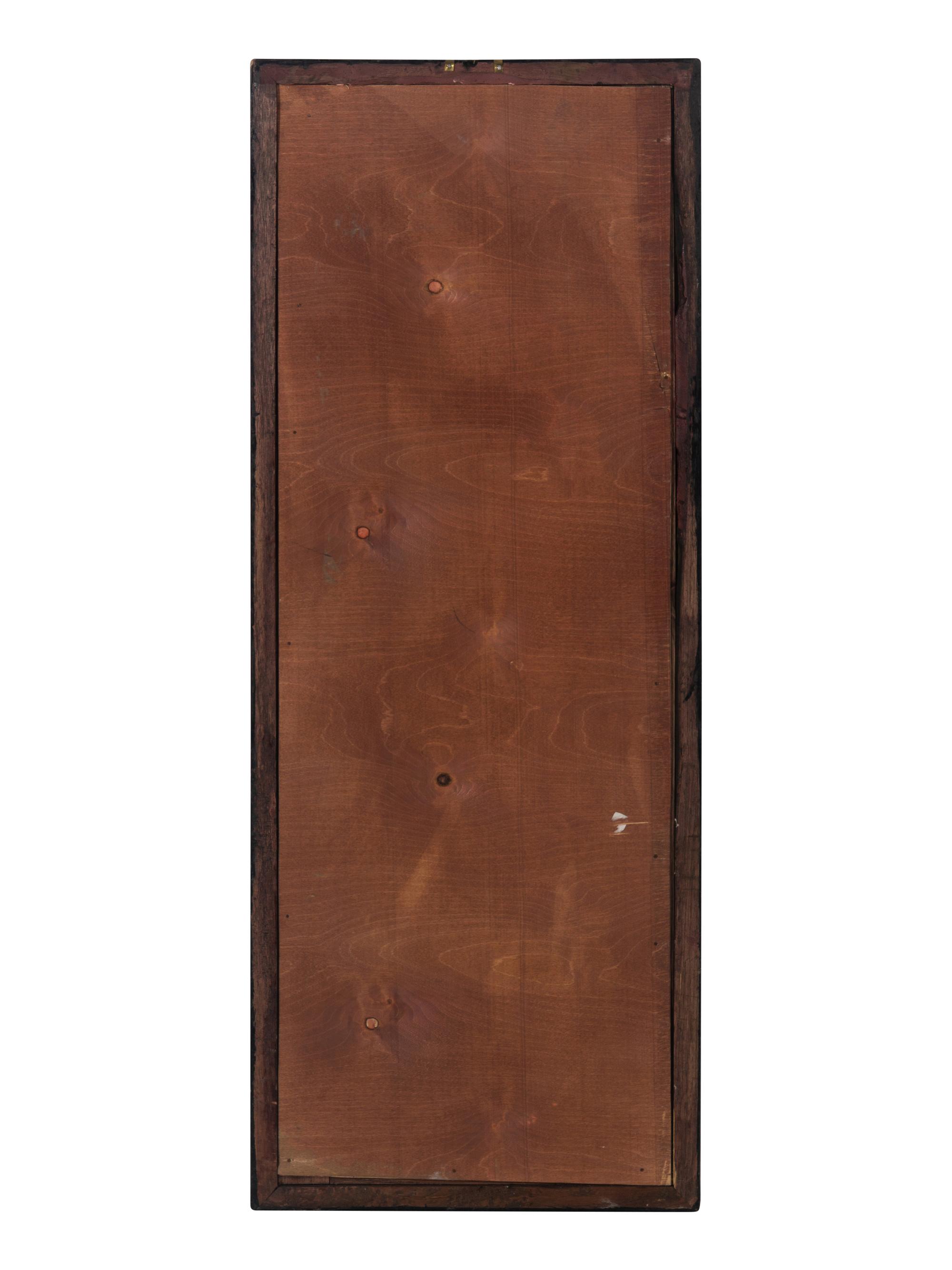 Eight Chinese Blue and White Porcelain Plaque Inset Hanging Panels 青花山水圖掛屏八扇