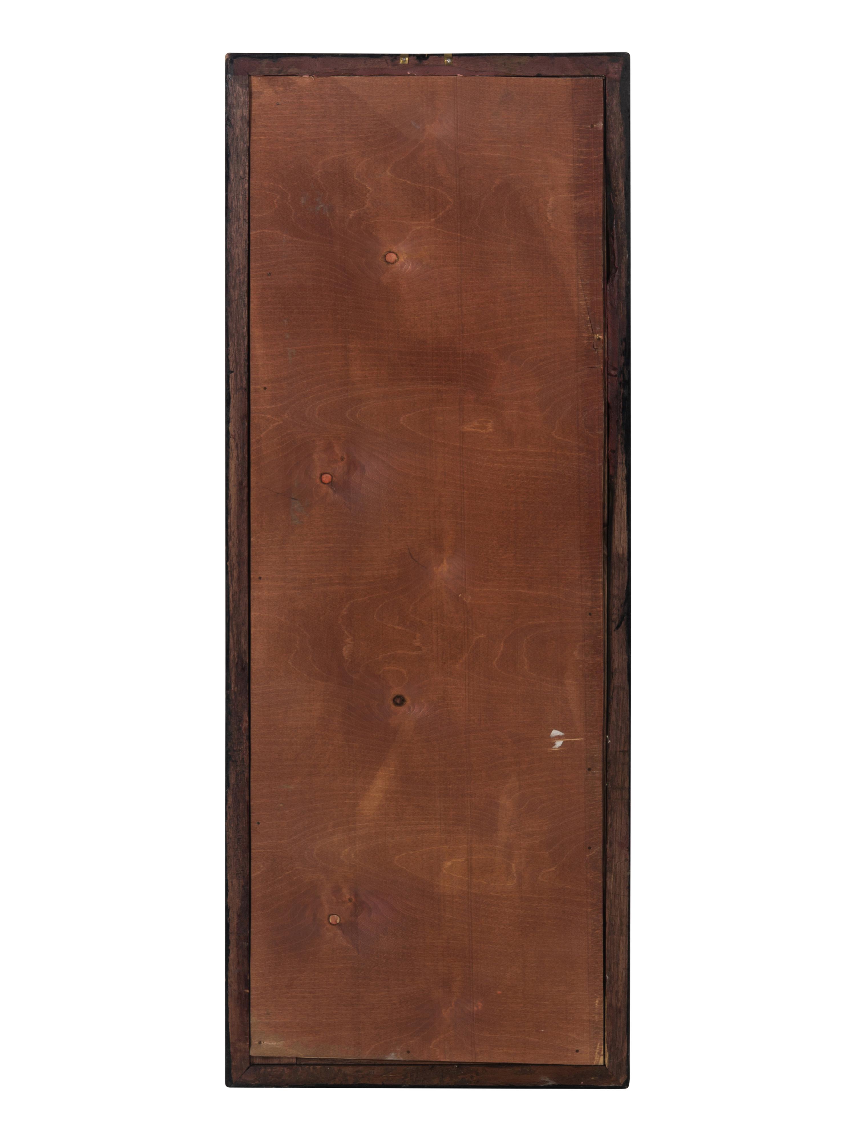 Eight Chinese Blue and White Porcelain Plaque Inset Hanging Panels 青花山水圖掛屏八扇